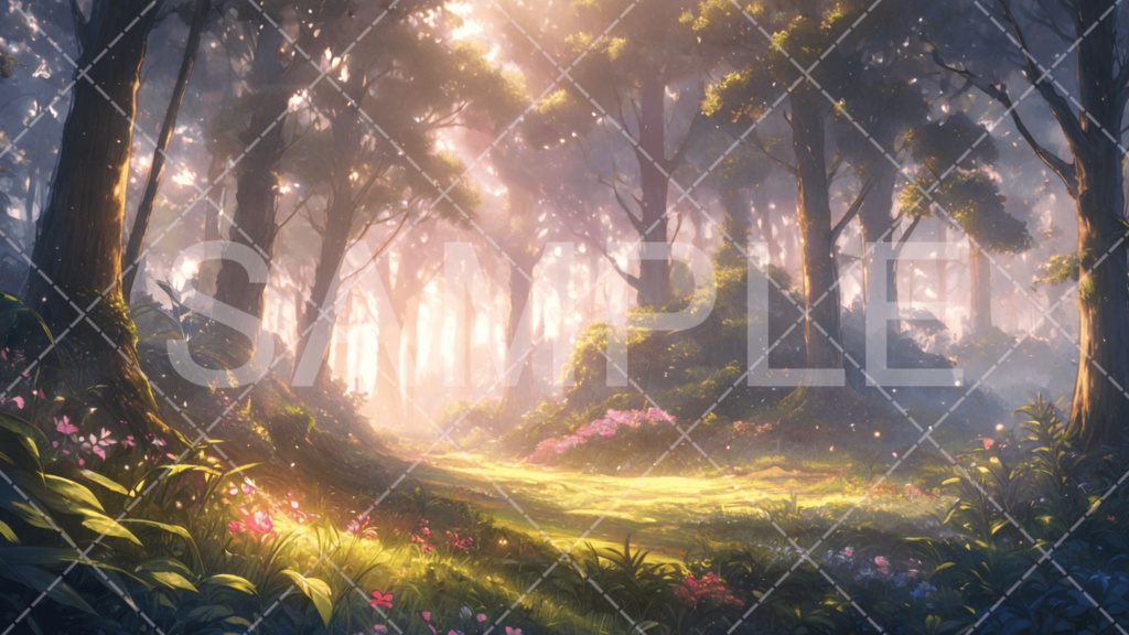 【背景素材】森3種［153］