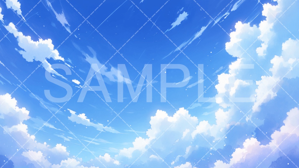 【背景素材】空3種［013］