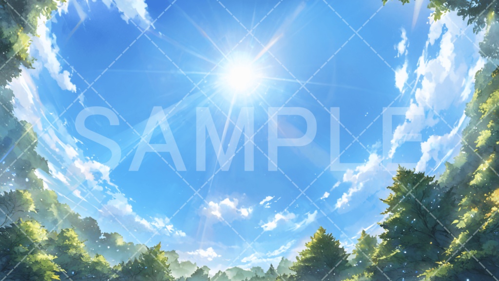 【背景素材】空3種［014］