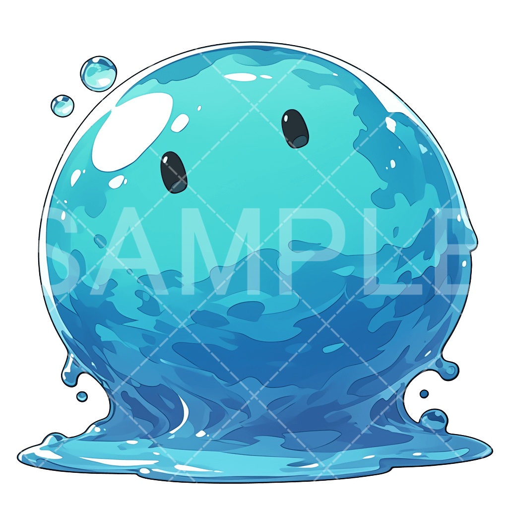 【画像素材】かわいいモンスター素材［005］