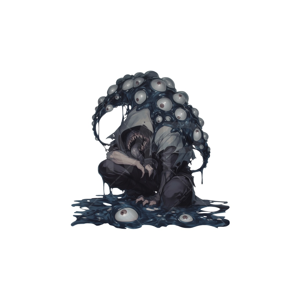 【画像素材】クトゥルフ神話（神話生物：落とし子）［064］