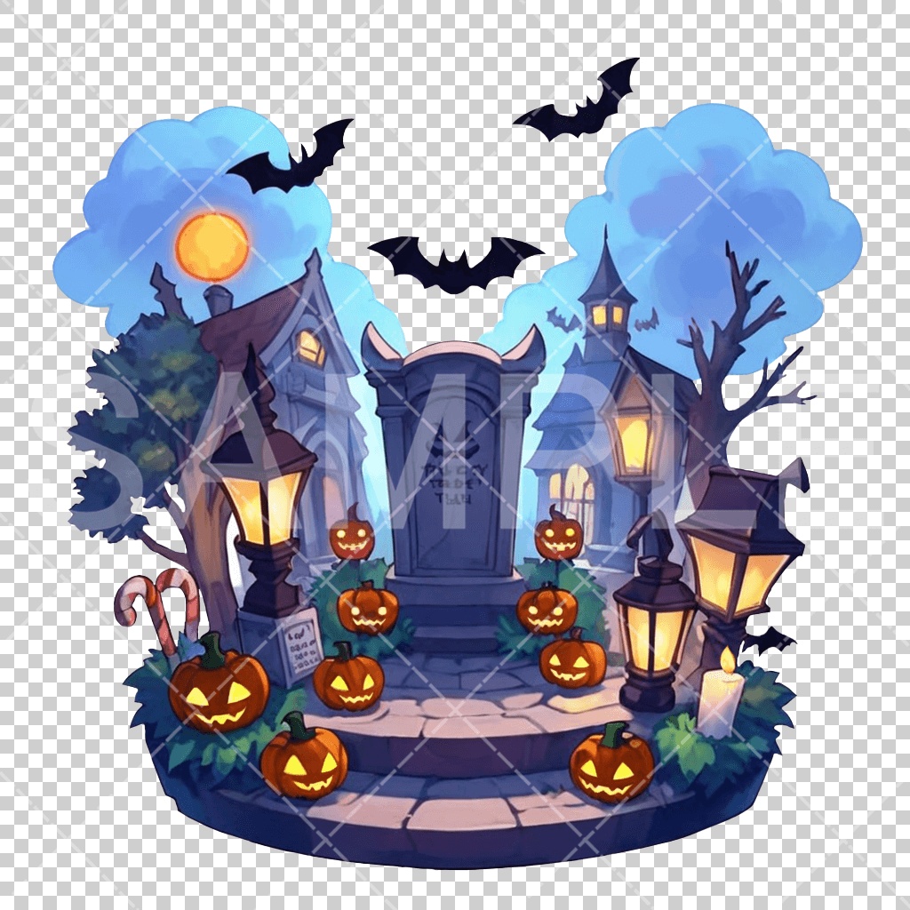 【イラスト素材】ヴィネット風［017］