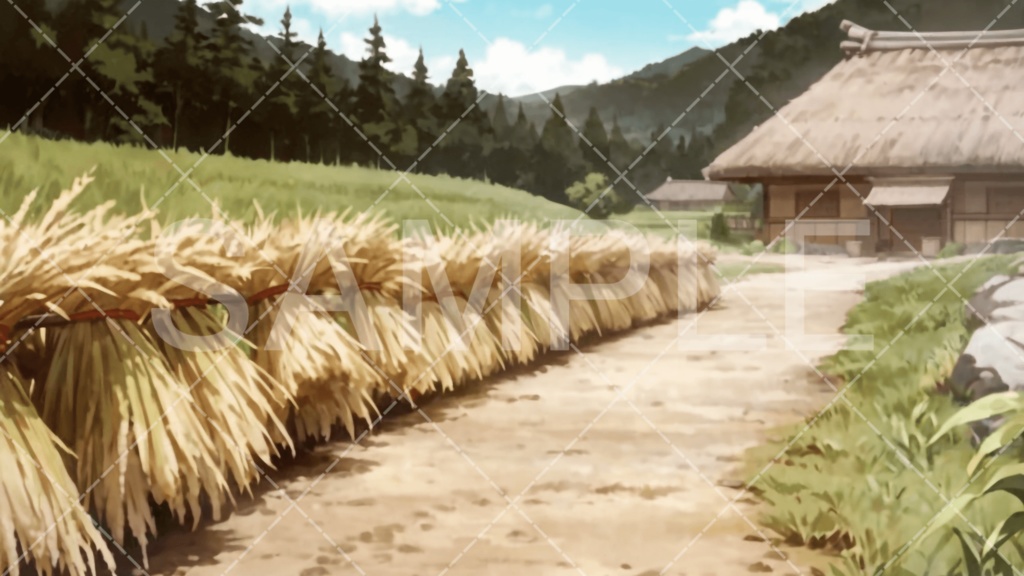 【背景素材】街・町・村3種［296］