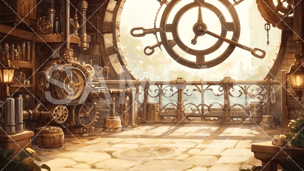 【背景素材】スチームパンク3種［052］