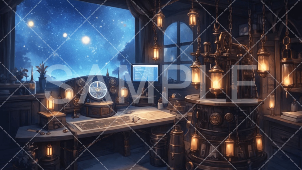 【背景素材】動画配信向け素材3種［372］