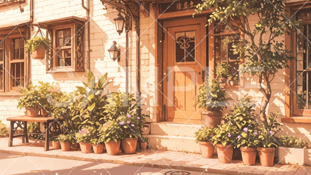 【背景素材】街・町・村3種［299］