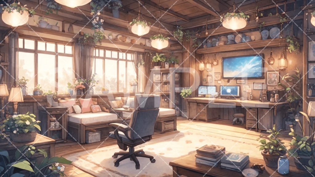 【背景素材】室内・屋内3種［349］