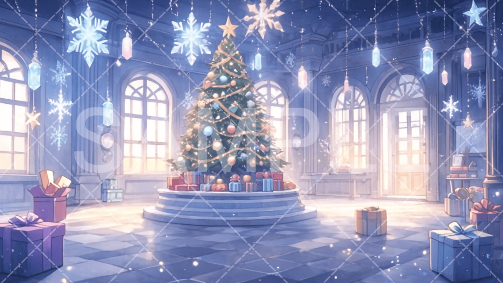 【背景素材】クリスマス3種［084］