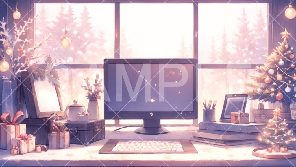 【背景素材】クリスマス3種［094］