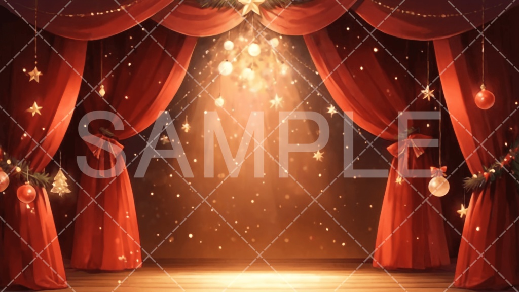 【背景素材】クリスマス3種［103］