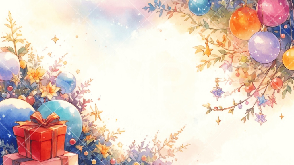 【背景素材】クリスマス3種［105］