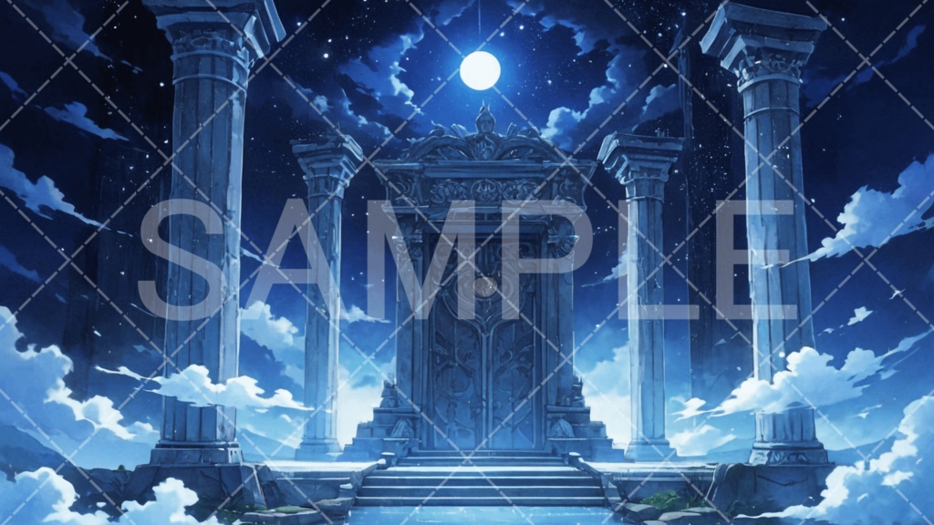 【背景素材】遺跡・ダンジョン3種［136］