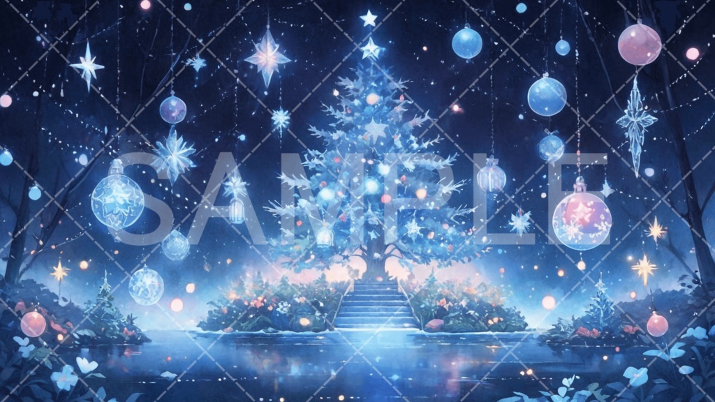 【背景素材】クリスマス3種［111］