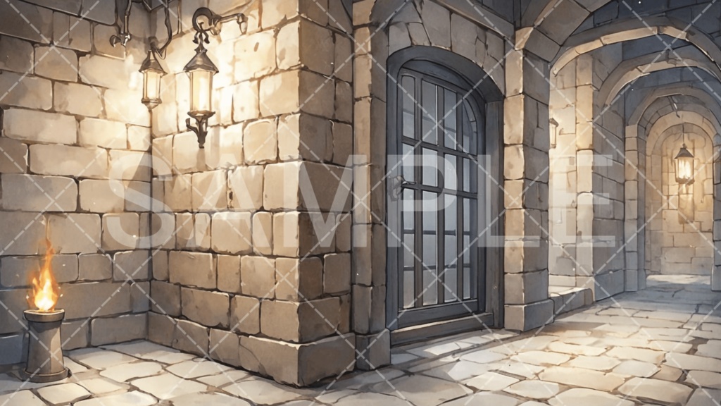 【背景素材】遺跡・ダンジョン3種［140］