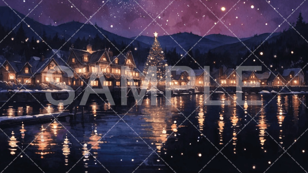 【背景素材】クリスマス3種［115］