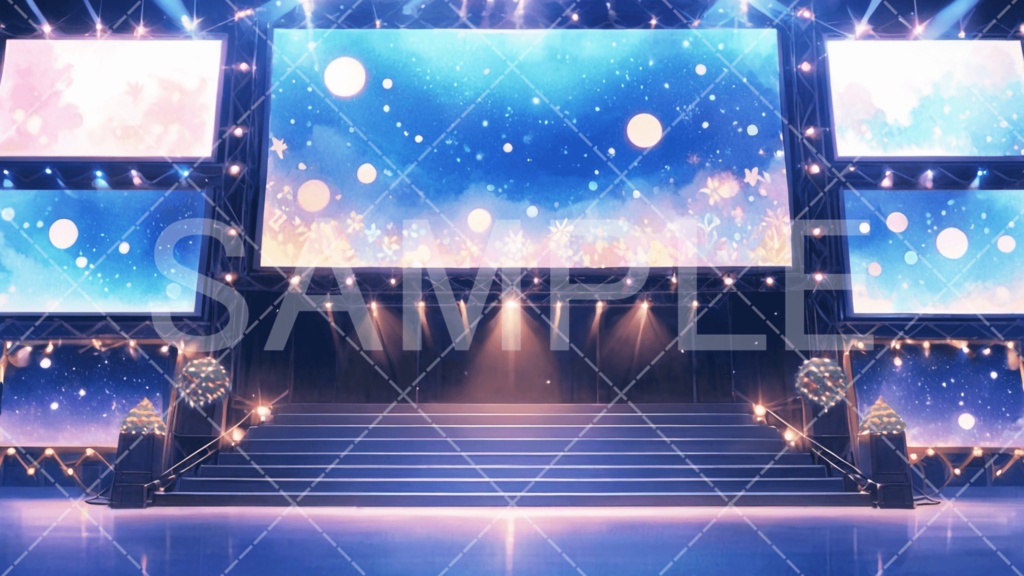 【背景素材】クリスマス3種［121］