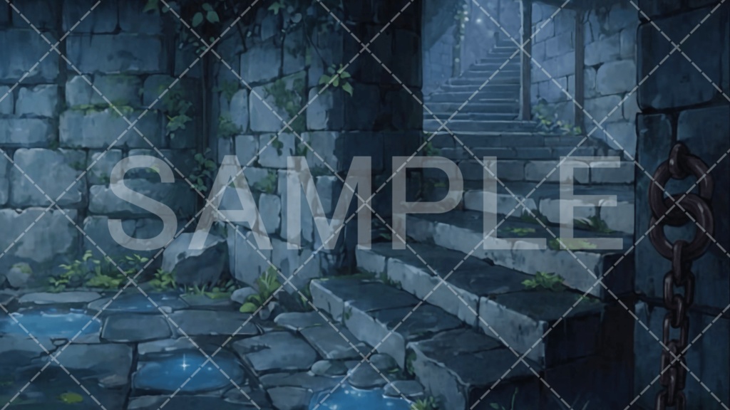 【背景素材】遺跡・ダンジョン3種［142］