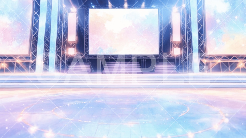 【背景素材】スタジオ・ライブハウス3種［099］