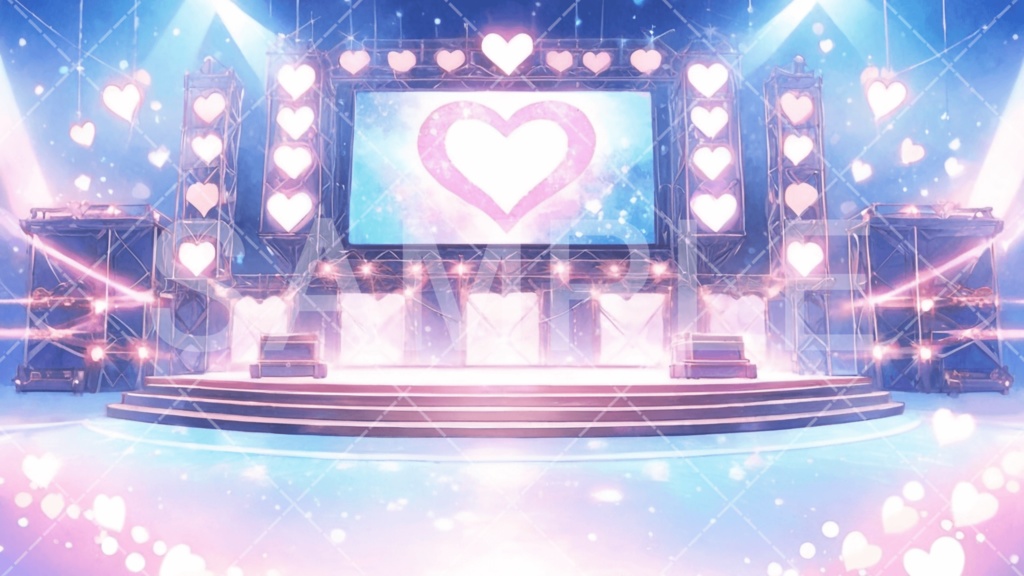 【背景素材】スタジオ・ライブハウス3種［100］