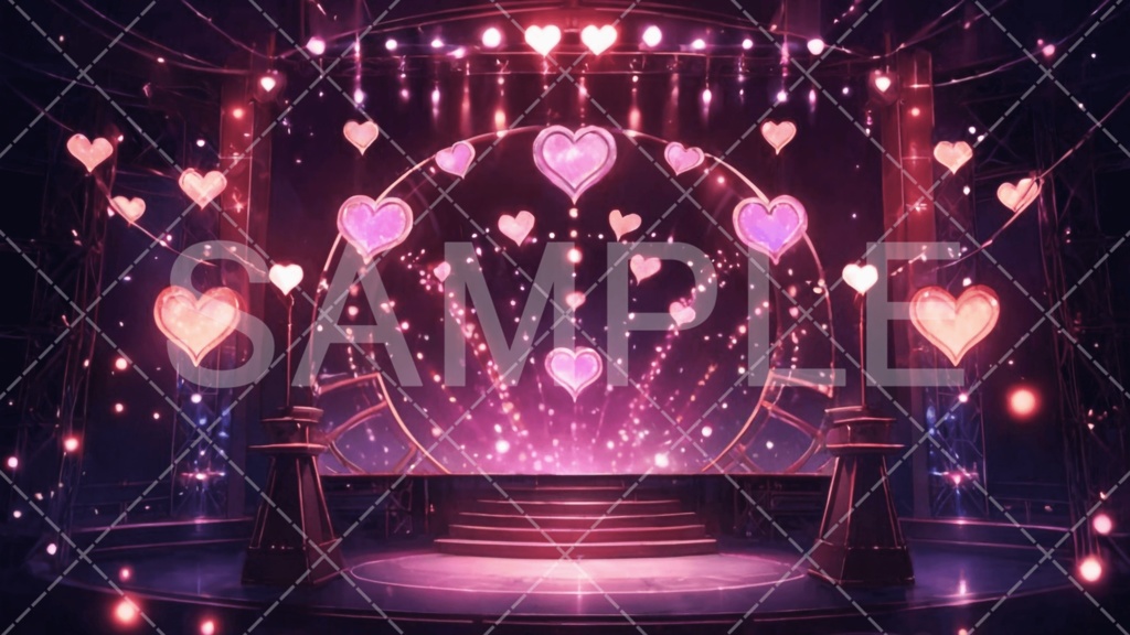 【背景素材】スタジオ・ライブハウス3種［102］