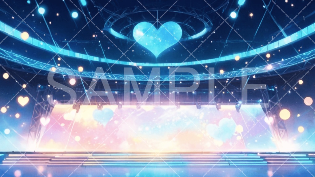 【背景素材】スタジオ・ライブハウス3種［104］