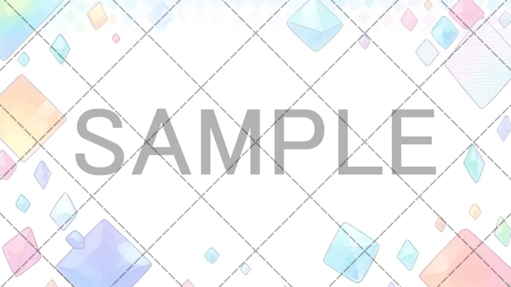 【背景素材】動画配信向け素材3種［400］