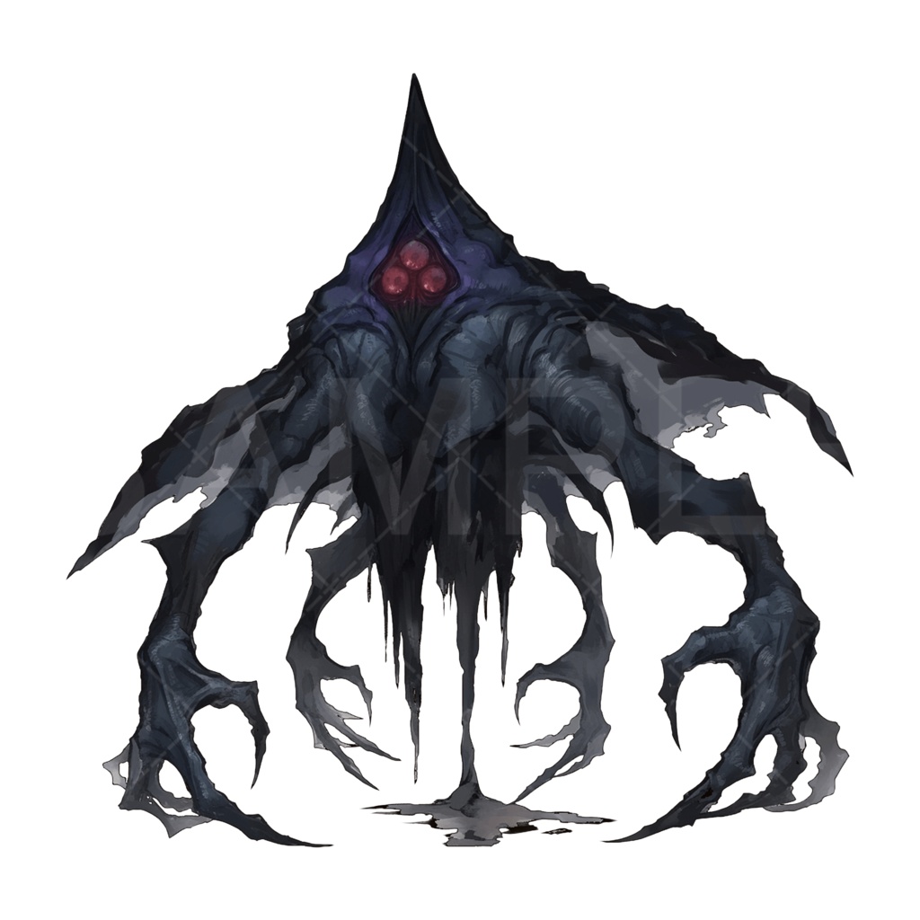 【画像素材】クトゥルフ神話（神話生物：闇をさまようもの）［069］