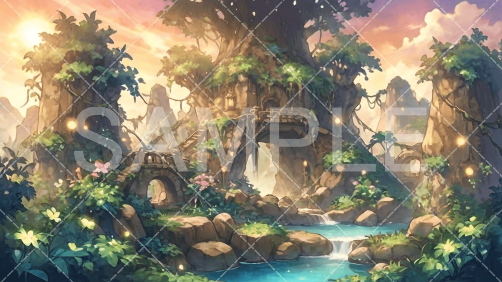 【背景素材】遺跡・ダンジョン3種［145］