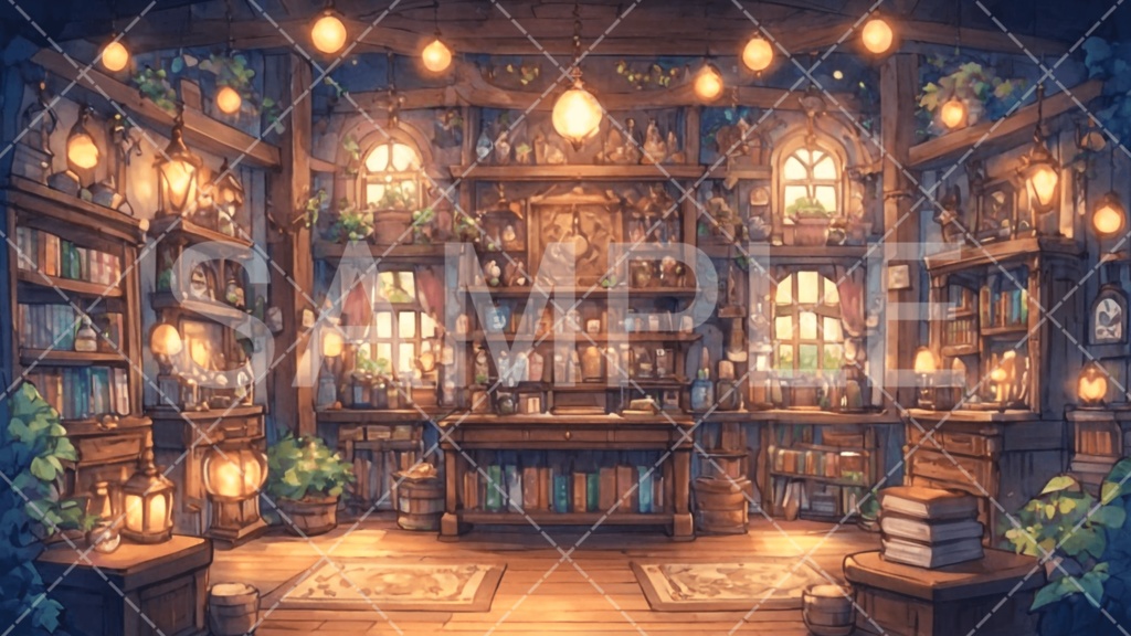 【背景素材】店3種［264］