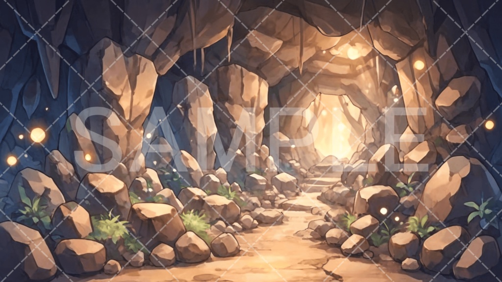 【背景素材】遺跡・ダンジョン3種［148］