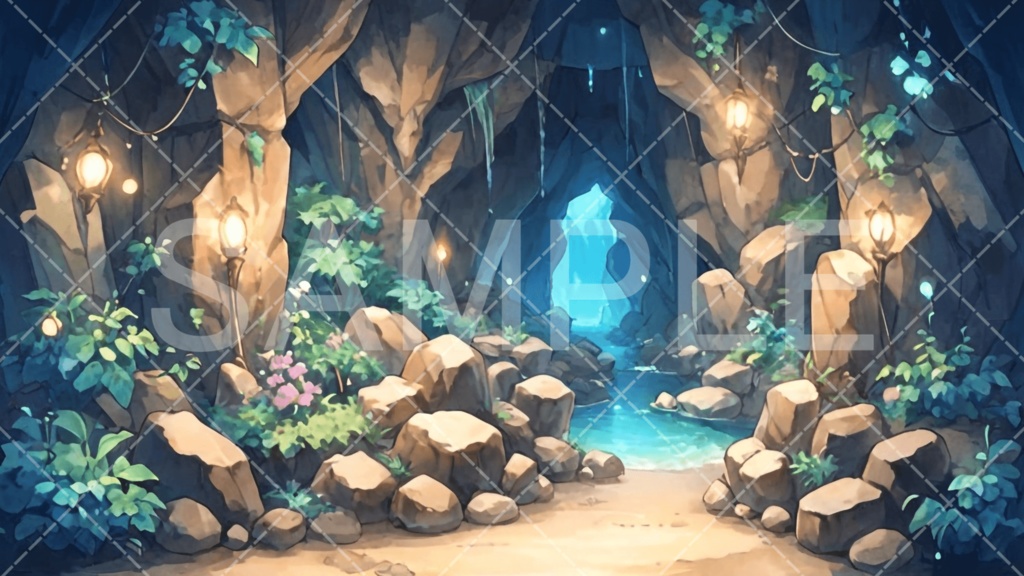 【背景素材】遺跡・ダンジョン3種［149］