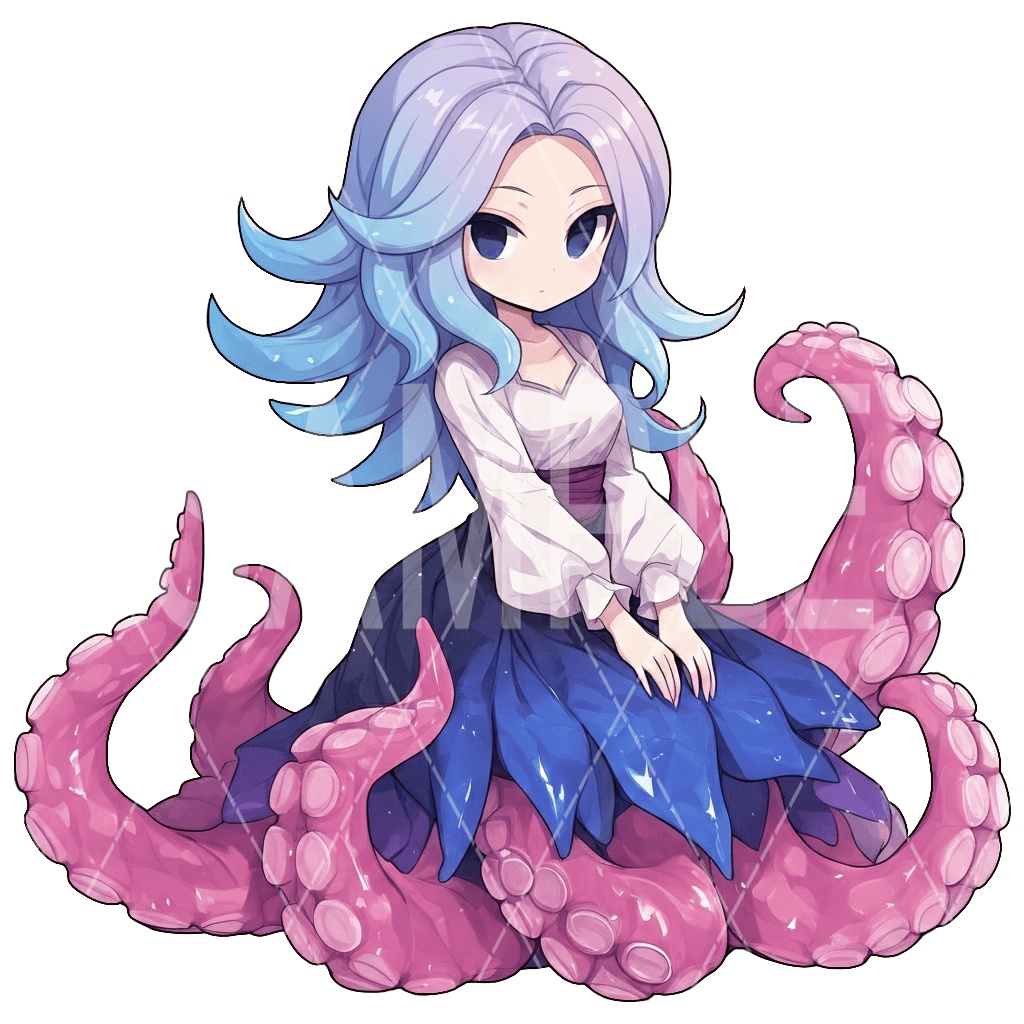 【画像素材】かわいいモンスター素材［040］