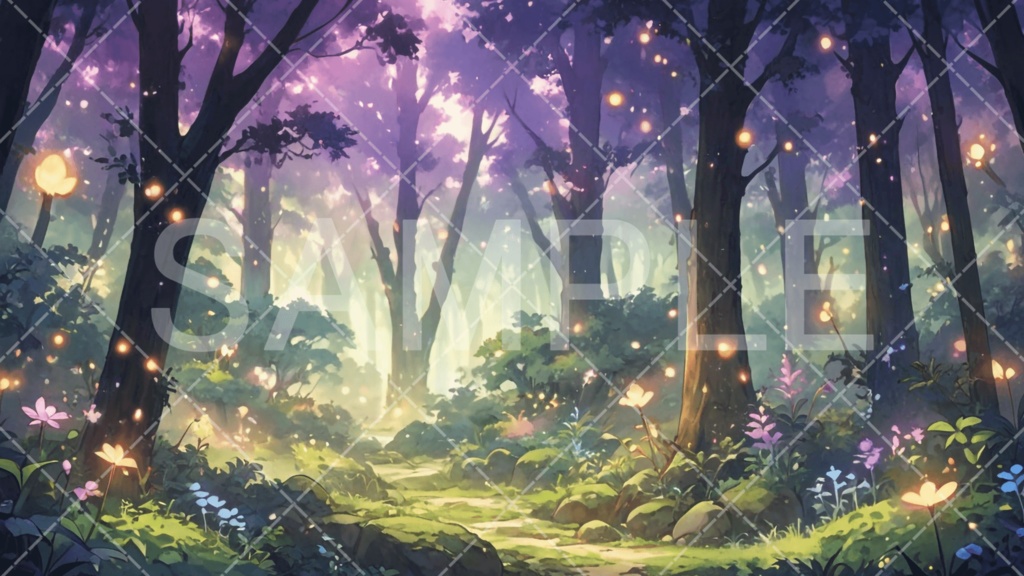 【背景素材】森3種［171］