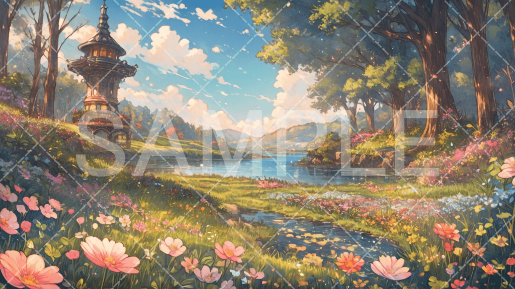 【総集編】湖・水辺（10セット分：30枚）［015］