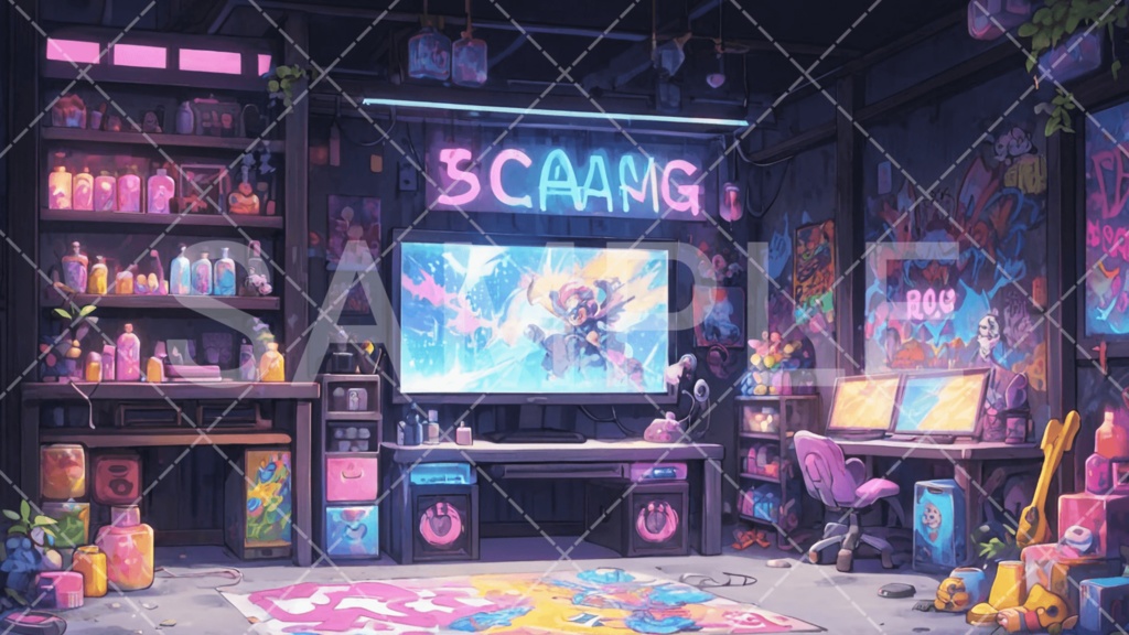 【背景素材】室内・屋内3種［363］