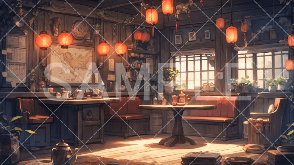 【背景素材】店3種［266］