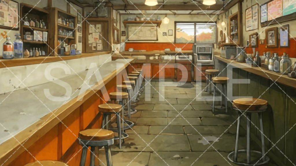 【背景素材】店3種［267］