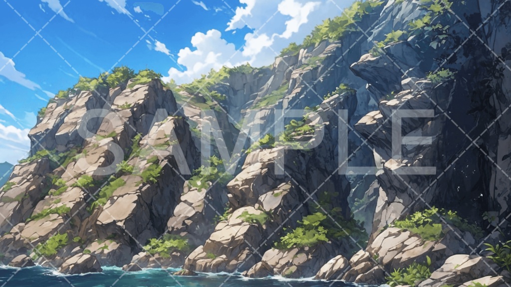 【背景素材】海・海辺3種［089］