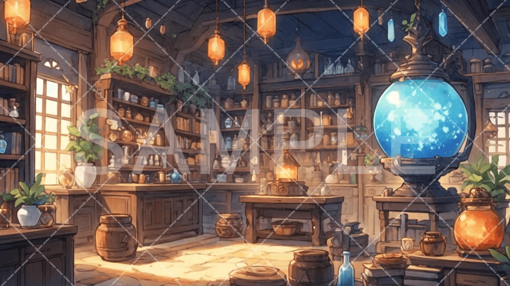 【背景素材】店3種［274］