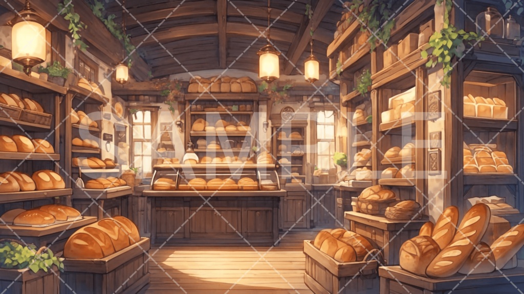 【背景素材】店3種［278］