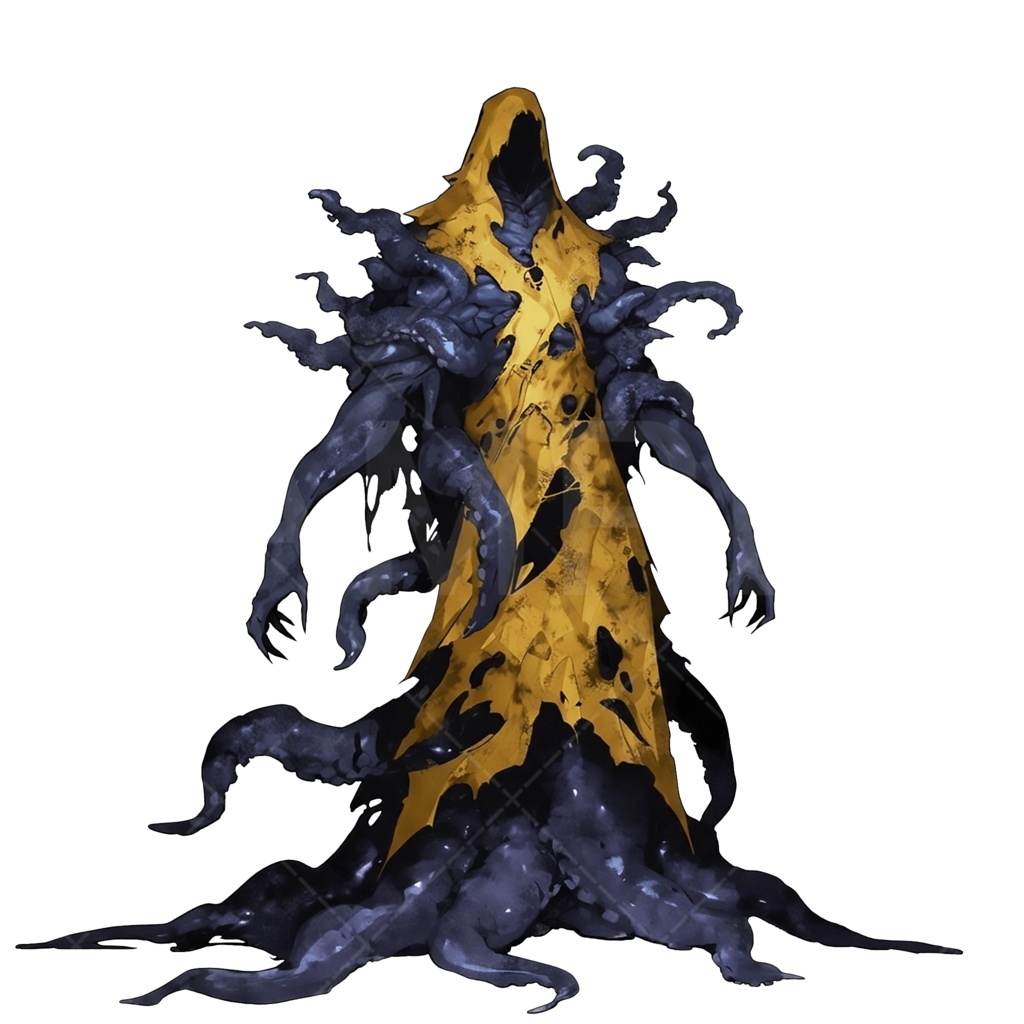 【画像素材】クトゥルフ神話（神話生物：ハスター）［093］