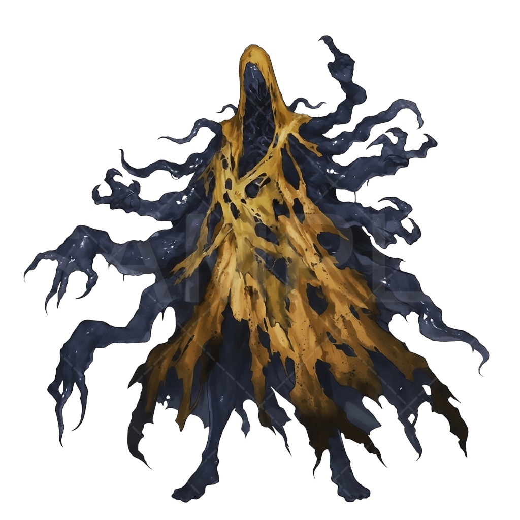 【画像素材】クトゥルフ神話（神話生物：ハスター）［095］
