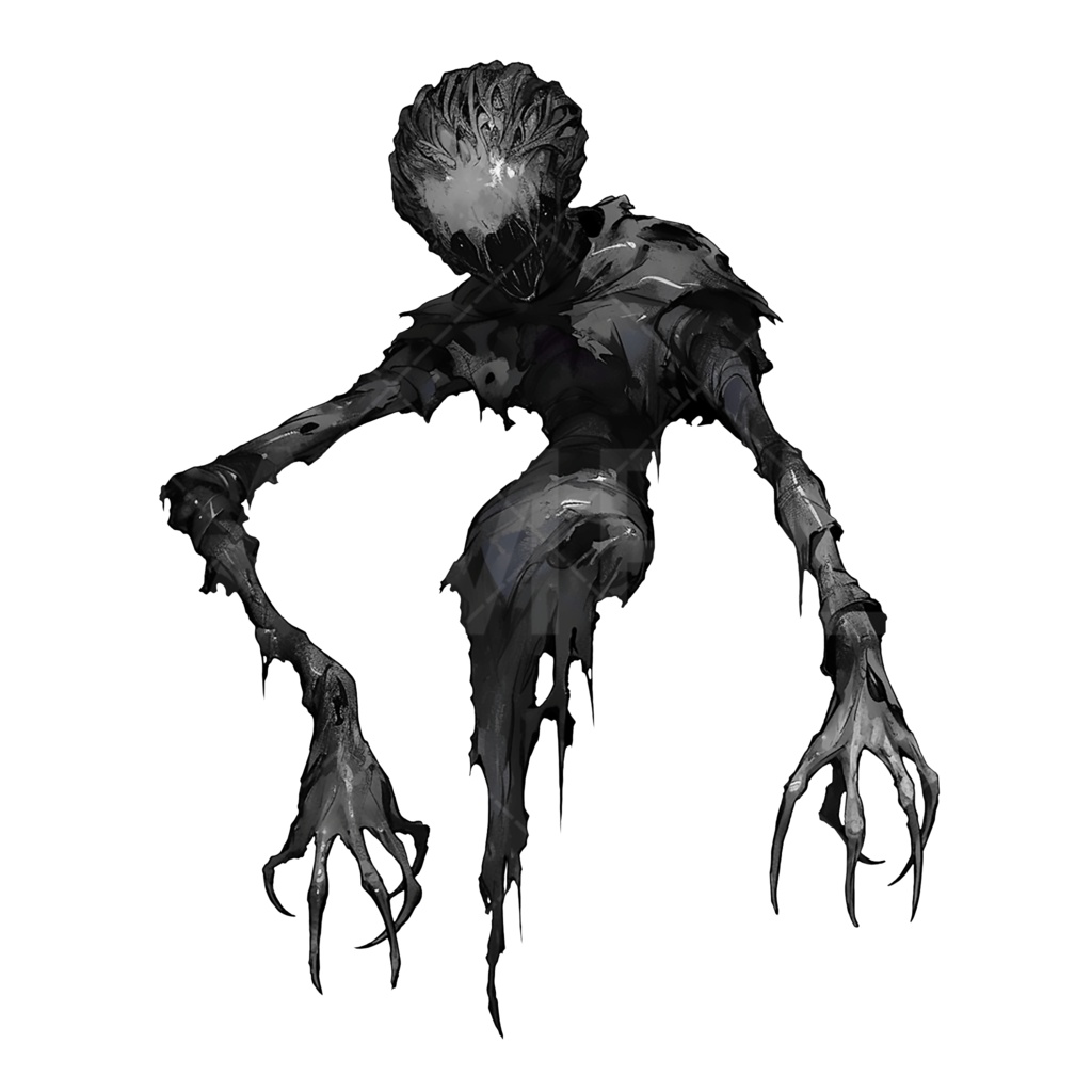 【画像素材】クトゥルフ神話（神話生物：クァチル・ウタウス）［100］