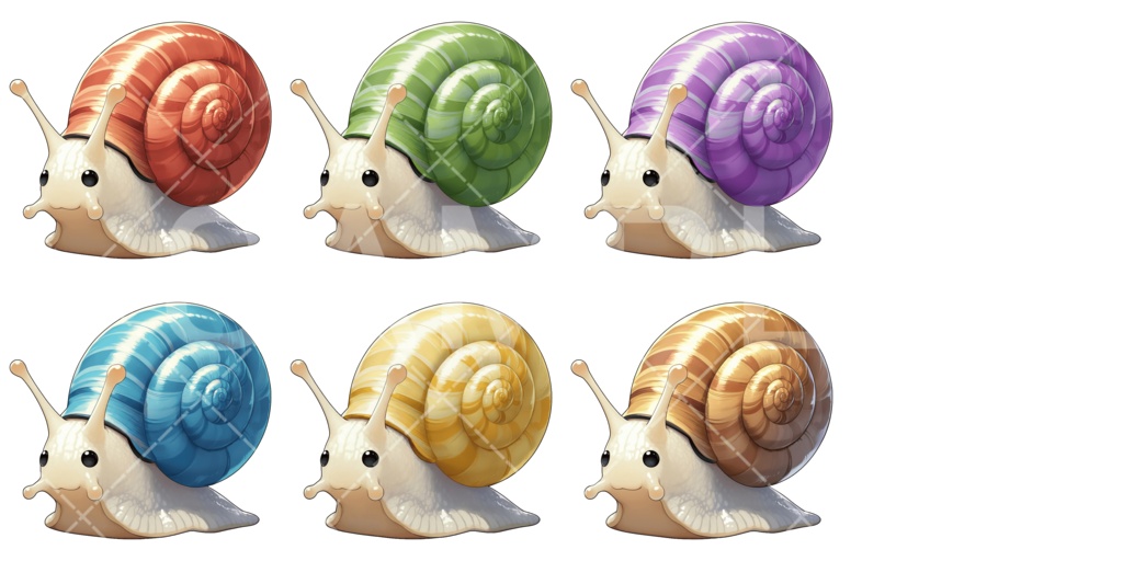 【画像素材】かわいいモンスター素材［055］