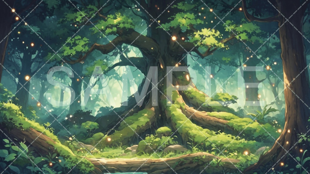 【背景素材】森3種［181］