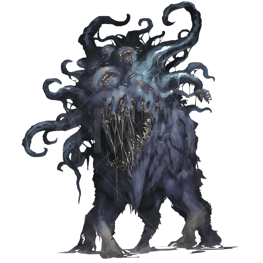 【画像素材】クトゥルフ神話（神話生物：黒い子山羊）［114］