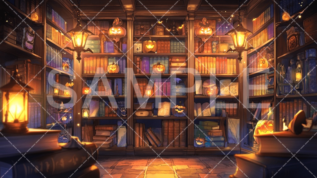 【背景素材】ハロウィン3種［102］