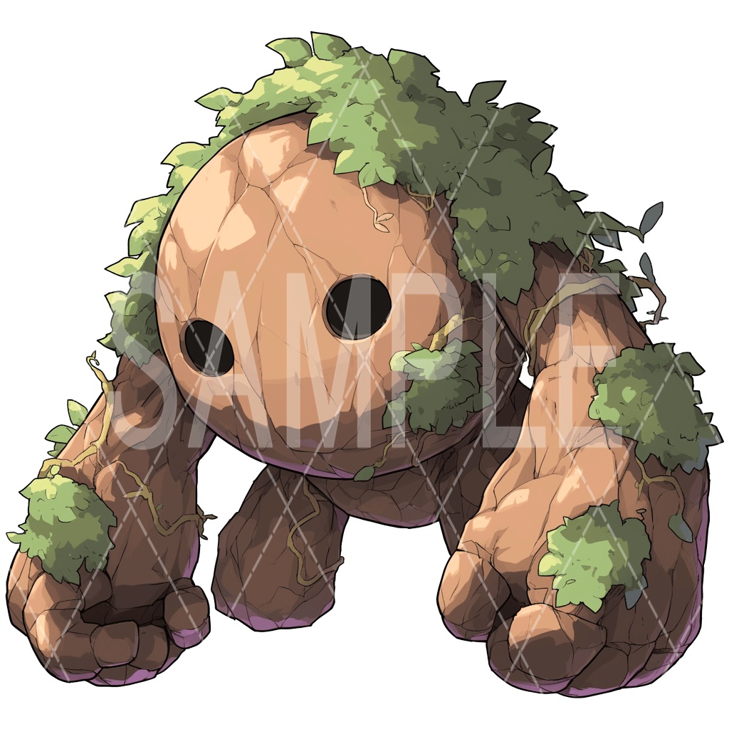 【画像素材】かわいいモンスター素材［074］