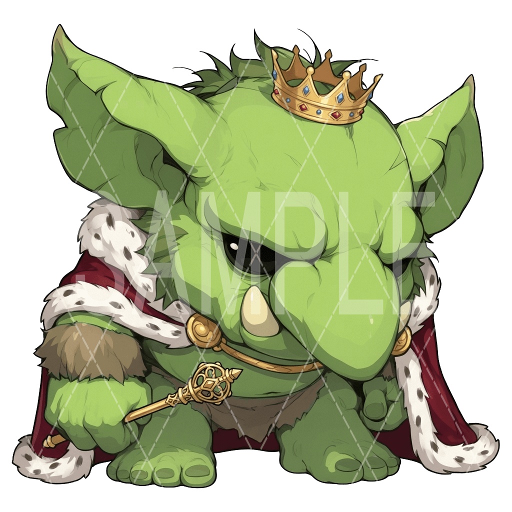 【画像素材】かわいいモンスター素材［085］
