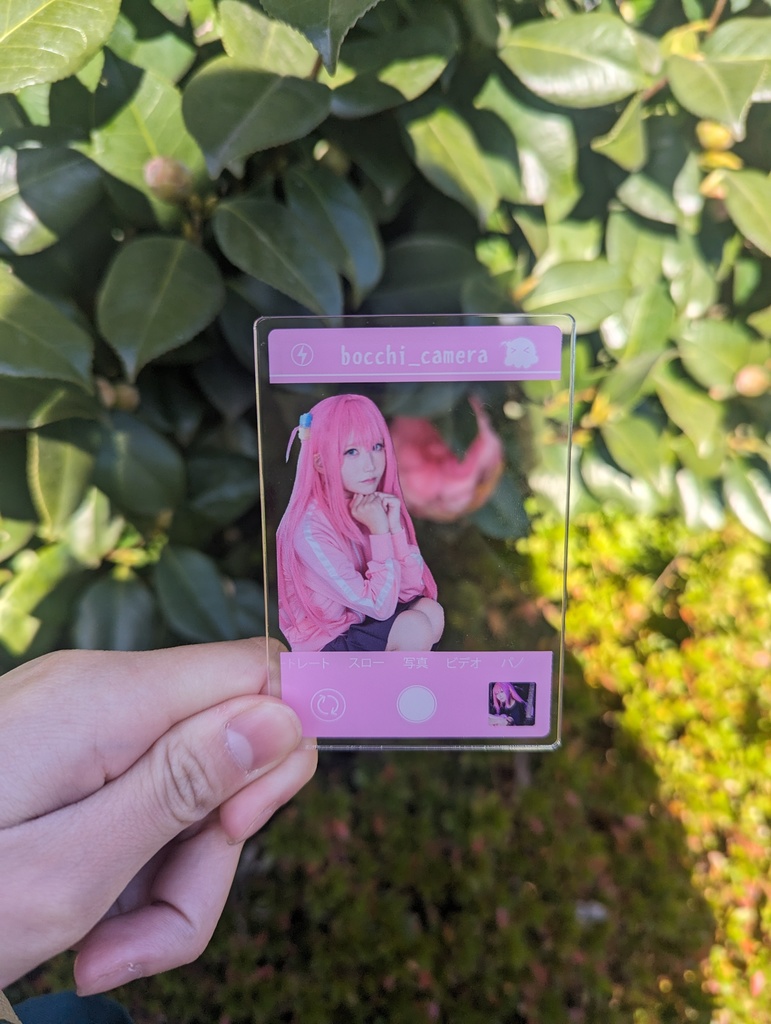 ぼっちシャッターチャンスアクリルカード